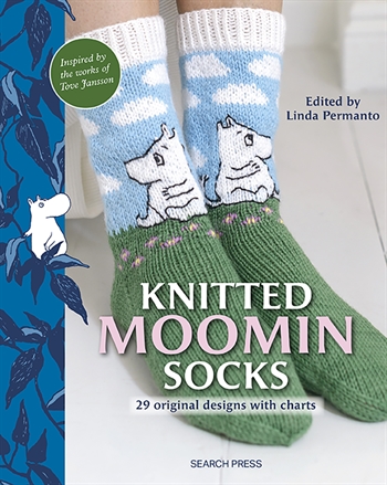 KNITTED MOOMIN SOCKS - 29 original designs with charts